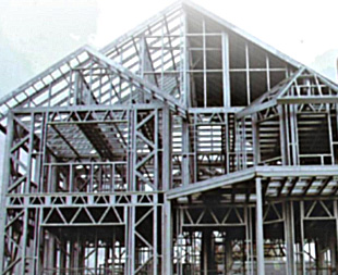 屈服強(qiáng)度Q550的特種鋼搭建主體部分